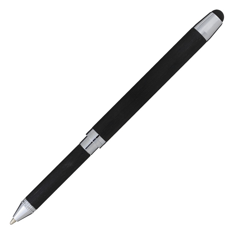 Topeka aluminium touch pen, black photo