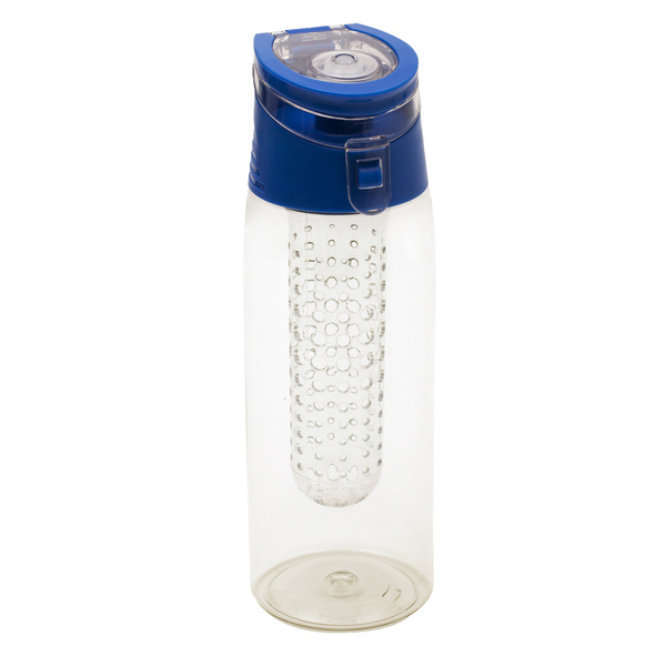 700 ml Frutello water bottle, blue/colorless photo