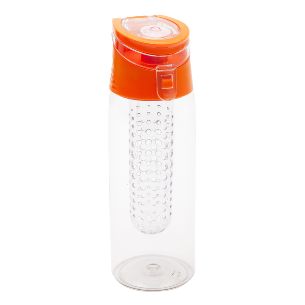 700 ml Frutello water bottle, orange/colorless photo