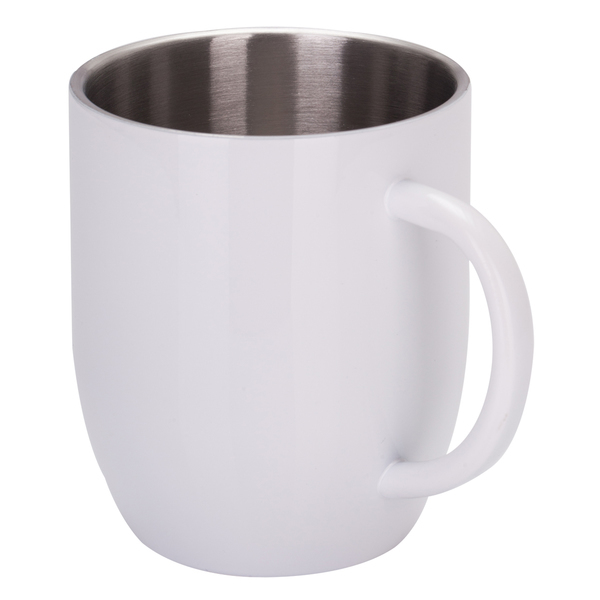 380 ml Day steel mug, white photo