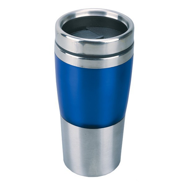 380 ml Resolute insulated mug, blue/silver photo