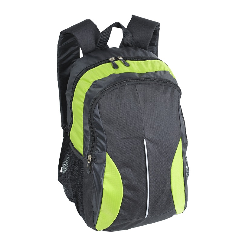 Des Moines backpack, green/black photo