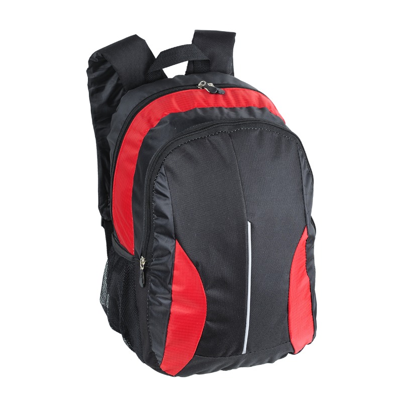 Des Moines backpack, red/black photo