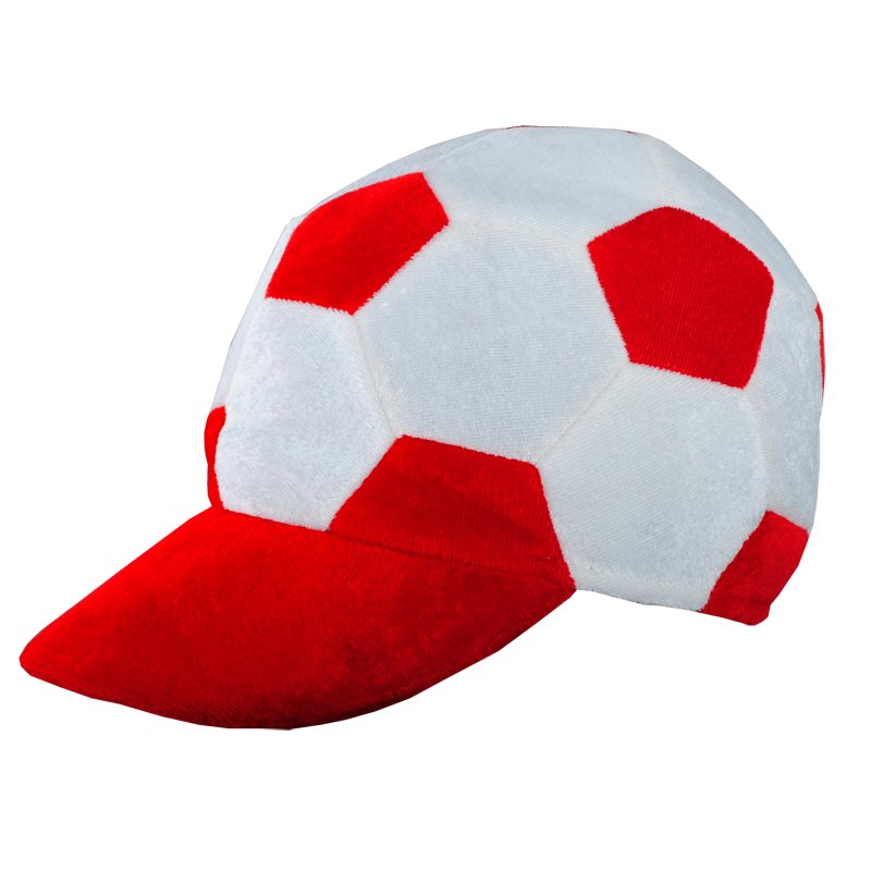 Fan's cap, white/red photo