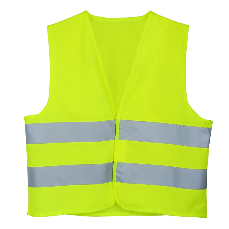 Kid safety vest, yellow photo