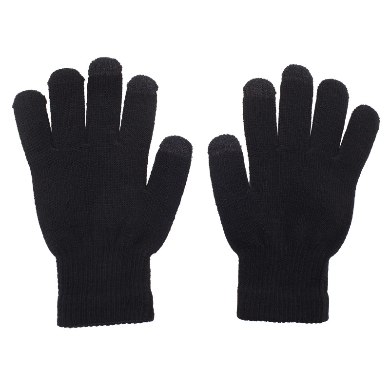 Touch Control screen gloves, black photo