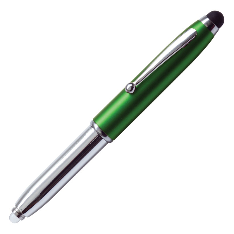 Pen Light, green/silver photo