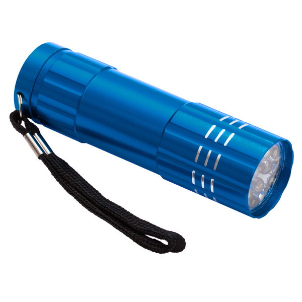Jewel LED torch, azure photo