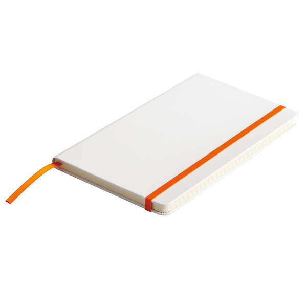 Carmona 130/210 notepad, orange/white photo